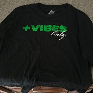 kids +vibe long sleeve 100% cotton